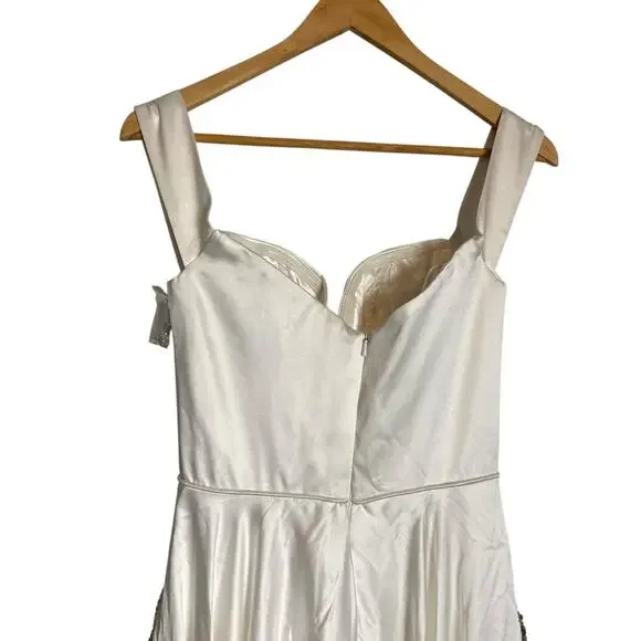 beige one shoulder dress Shannon One Shoulder Dress, in Champagne Luxe Satin, Size: Large | Show Me Your Mumu